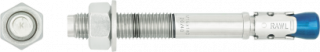 R-HPTII-A4  Анкер клиновий Throughbolt з нержавіючої сталі